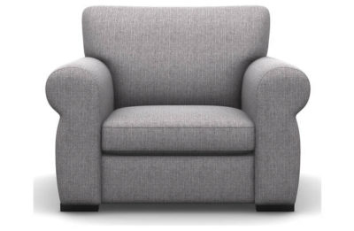 Heart of House Chloe Fabric Chair - Ash